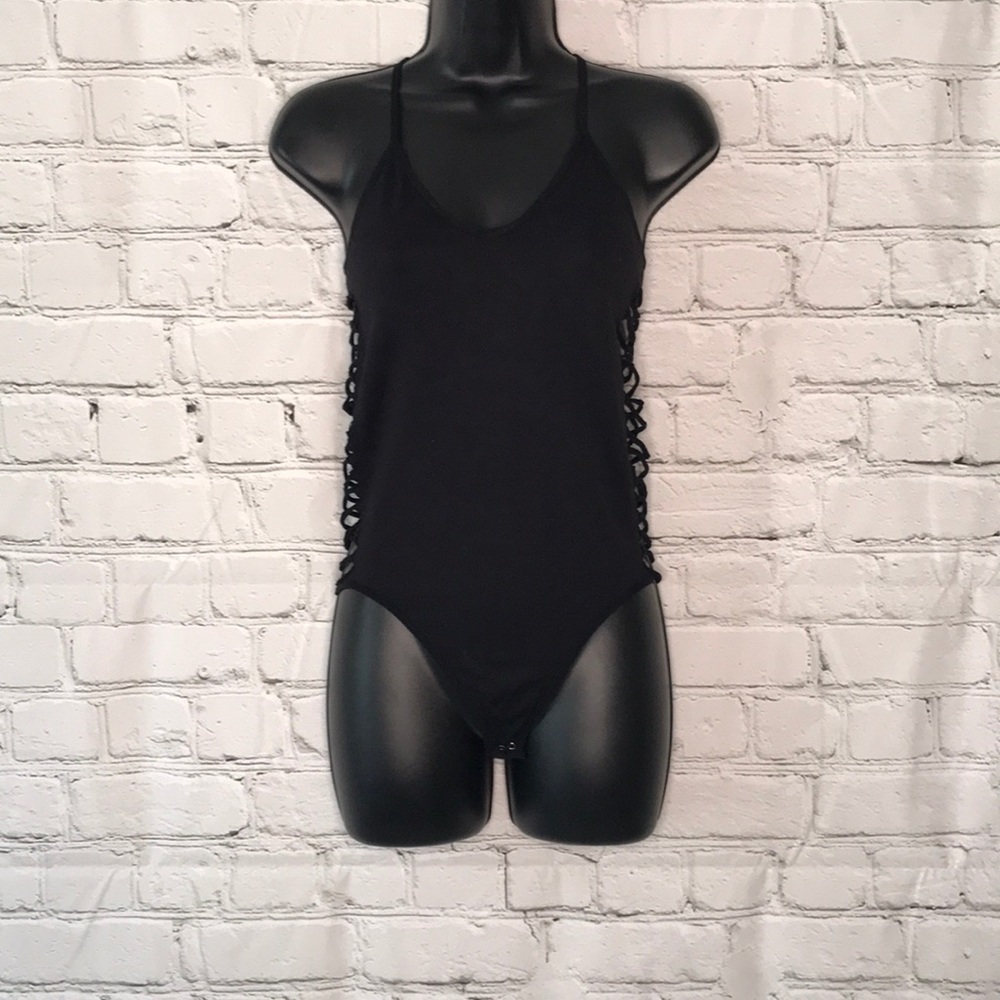 Black Fashion Nova Body Suit
